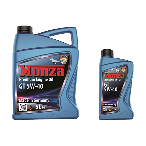 Масло моторное синтетическое - MONZA GT 5W-40 5л